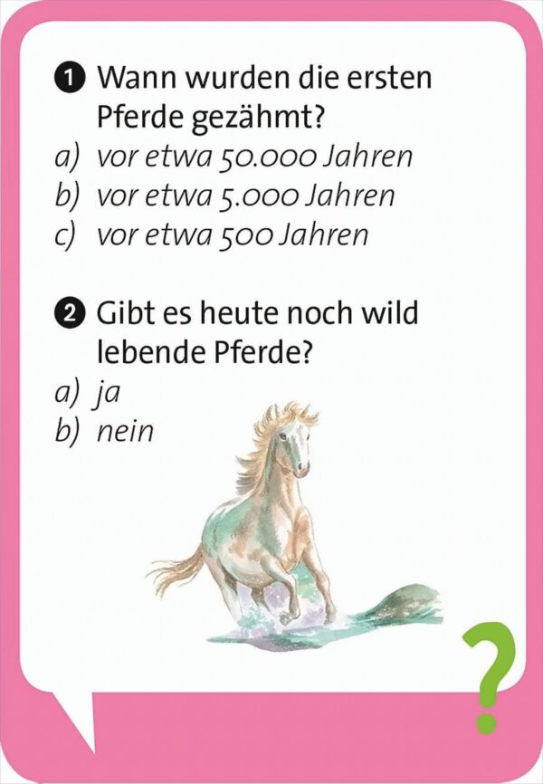 Pocket Quiz junior - Pferde