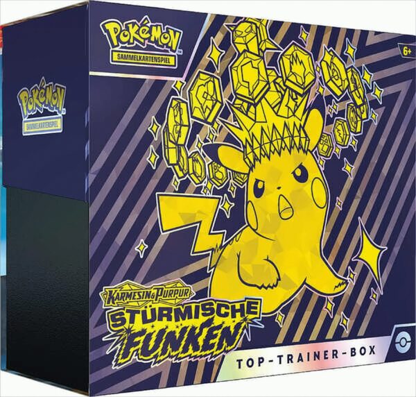 Pokémon Karmesin & Purpur - Stürmische Funken Top-Trainer-Box