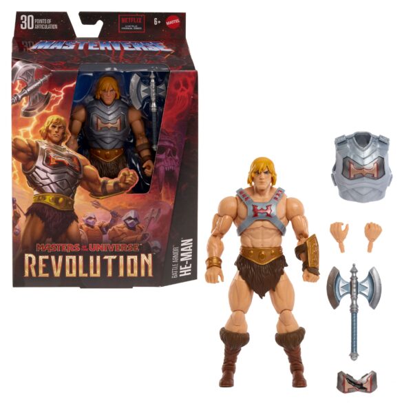 Masters of the Universe: Revolution Masterverse He-Man Actionfigur