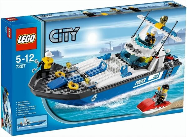 Lego 7287 - City 7287 Polizeiboot