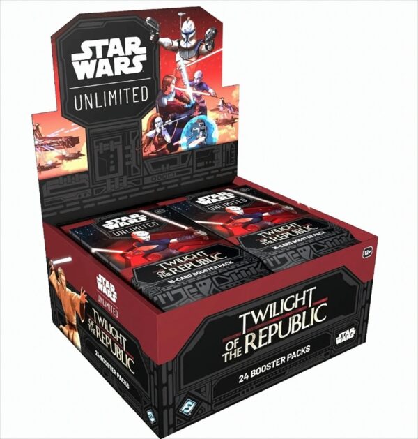 Star Wars Unlimited Twilight of the Republic Booster Display Englisch