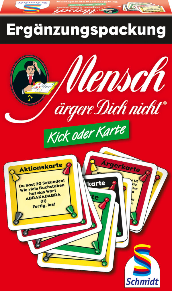 Mensch ärgere Dich nicht - Kick oder Karte - Ergänzungspackung