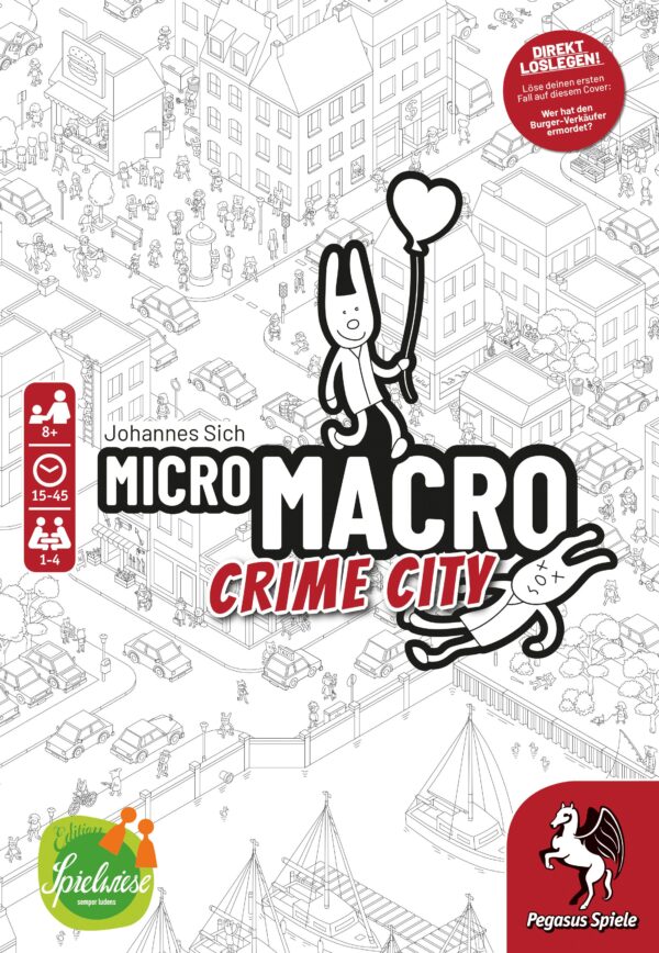 MicroMacro Crime City, deutsche Ausgabe