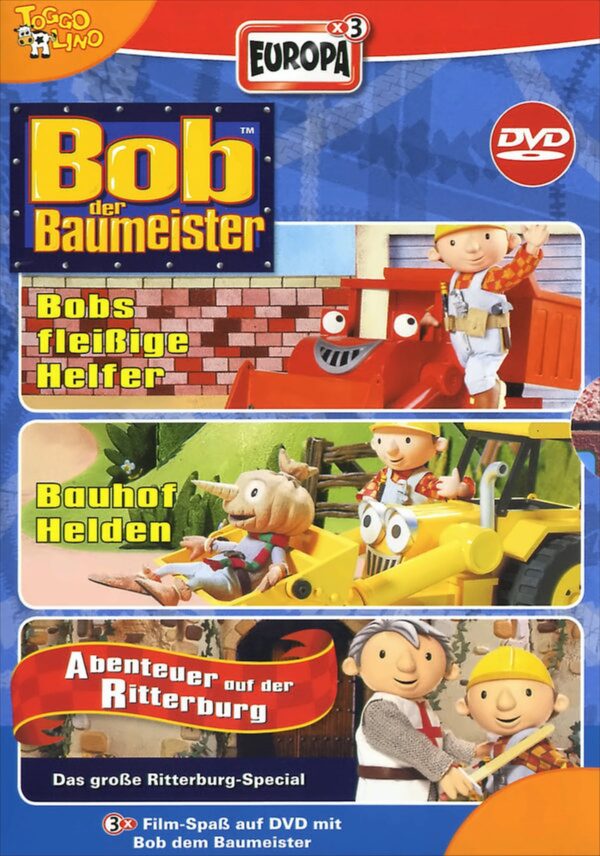 Bob der Baumeister - Box: Bobs fleißige Helfer/Bauernhof Helden/Abenteuer auf der Ritterburg [3 DVDs]