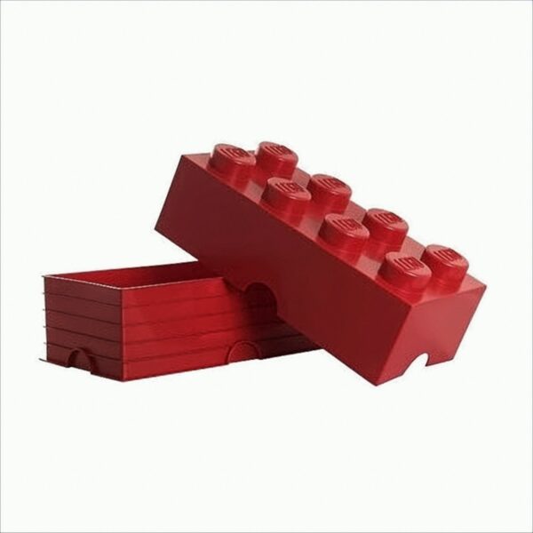 LEGO Storage Brick 8 Rot