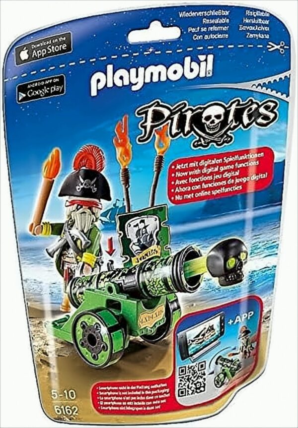 PLAYMOBIL 6162 Grüne AppKanone mit Piratenkapitän