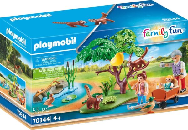 PLAYMOBIL 70344 - Family Fun - Kleine Pandas im Freigehege