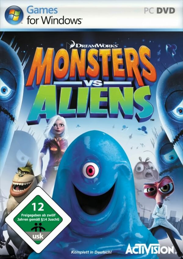 Monsters vs. Aliens - Das Spiel