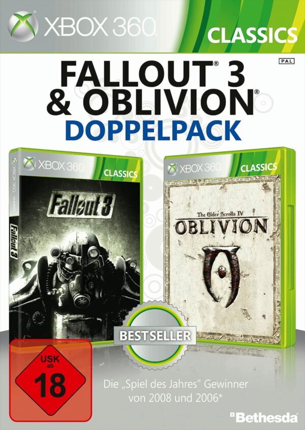 Fallout 3 & The Elder Scrolls IV: Oblivion - Doppelpack