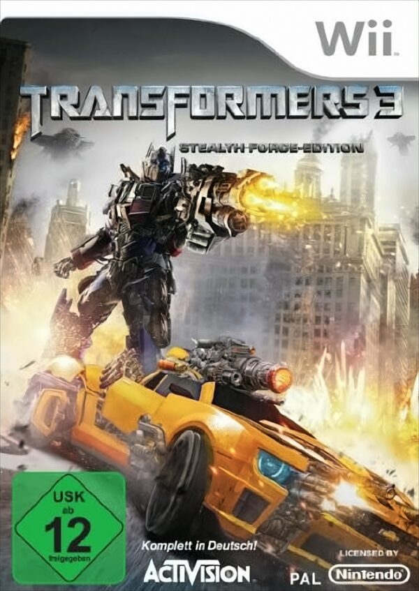 Transformers  3  Wii  Relaunch Dark of the Moon