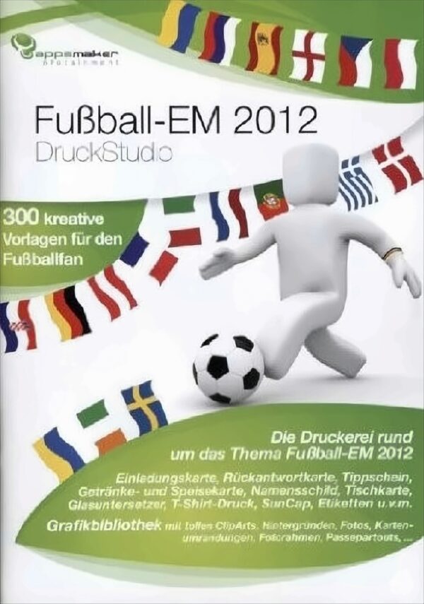 Fußball-EM 2012 Druck Studio