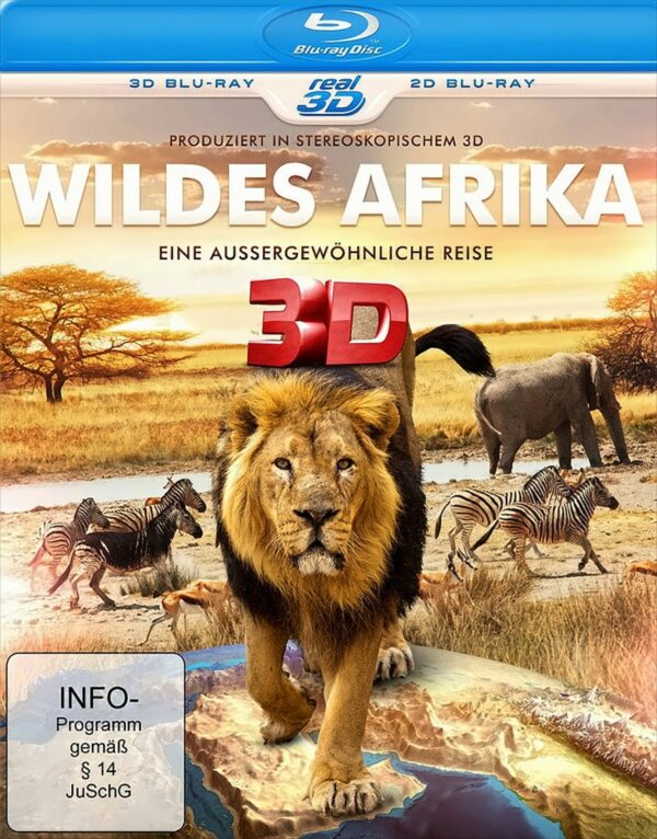 Wildes Afrika 3D - Eine außergewöhnliche Reise (Blu-ray 3D+2D)