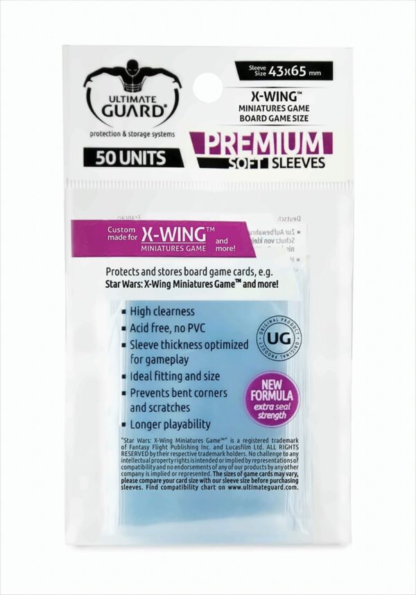 Ultimate Guard Premium Sleeves X-Wing (50)