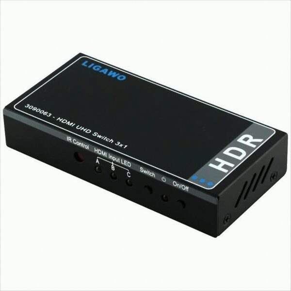 Ligawo 3090063 HDR HDMI Switch 3x1 - automatisch