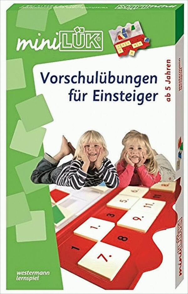 miniLÜK-Sets: Vorschulübungen für Einsteiger