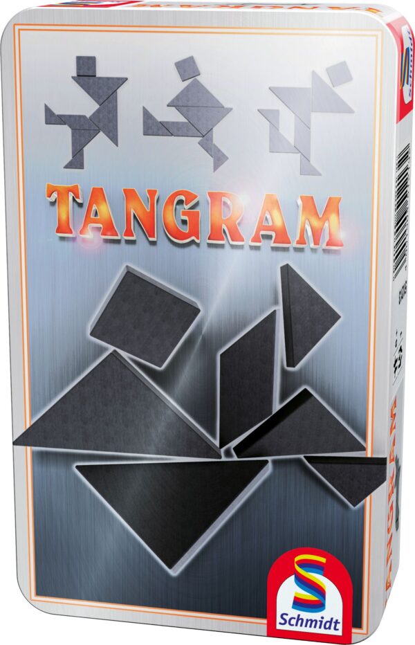 Tangram in Metalldose