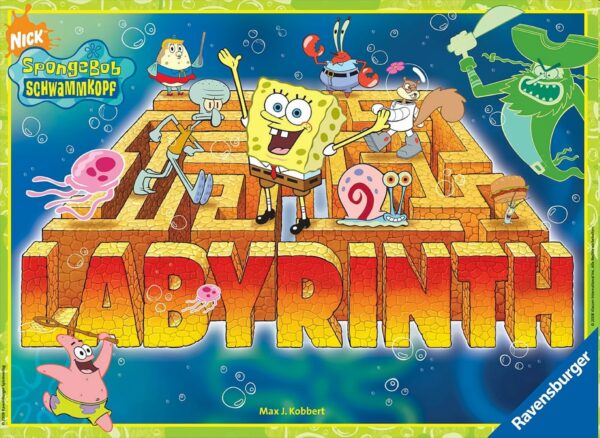 Ravensburger 26489 - SpongeBob verrückte Labyrinth