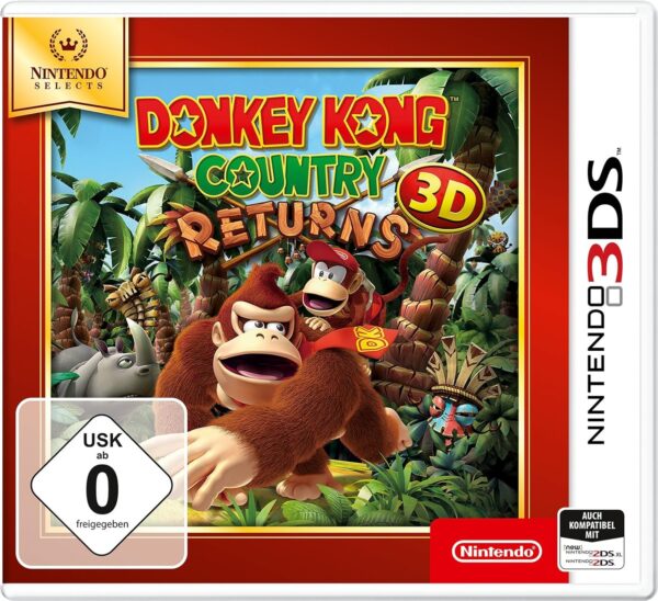 Donkey Kong Country Returns 3D 3DS SELEC TS