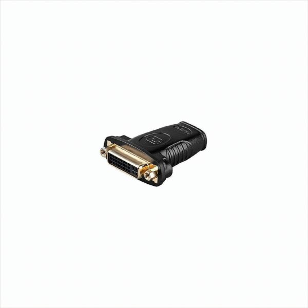 Ligawo 6518023 DVI-I HDMI Adapter Buchse auf DVI-I 24+5 Buchse - schwarz