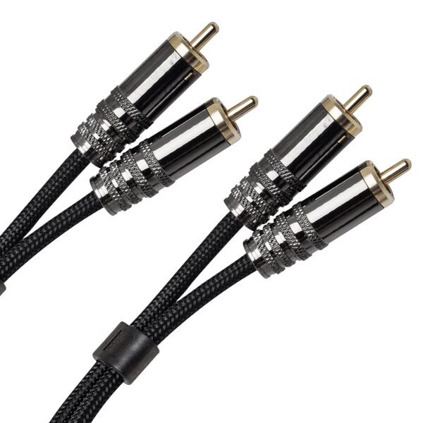 Ligawo 6540022 Premium Flex Cinchkabel Audiokabel 2x Cinch Stereo 2,5m