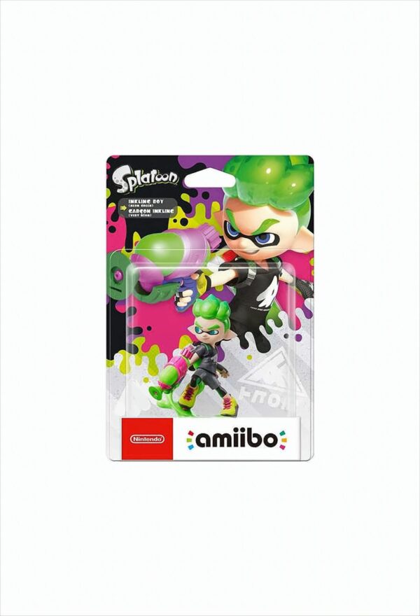 Amiibo Splatoon Inkling-Junge neongrün