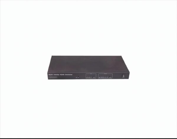 Ligawo 6518981 2x Component/ YPbPr + DVI + 2x HDMI zu HDMI + SPDIF + Coax + R/L - Konverter Switch 5x1