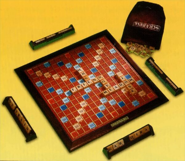 SCRABBLE Deluxe Edelholzsteine