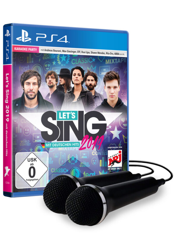 Let's Sing 2019 mit deutschen Hits [+ 2 Mics] (PS4) (USK)