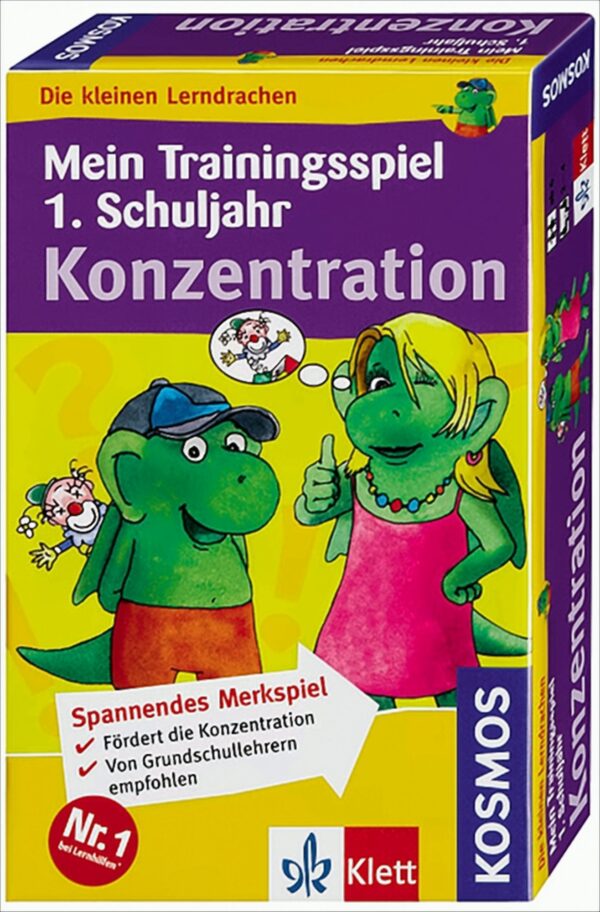 Die kleinen Lerndrachen Konzentration