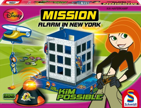 Schmidt Spiele 40459 - Kim Possible: Mission Alarm in New York