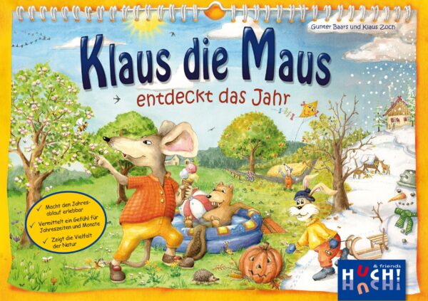 Klaus die Maus entdeckt das Jahr