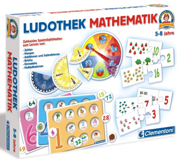 Clementoni 69759 - Ludothek - Mathematik