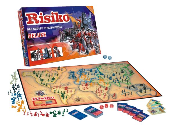 Risiko mit mehr als 300 modellierten Spielfiguren. (Ausgabe von 1992 - 1996)