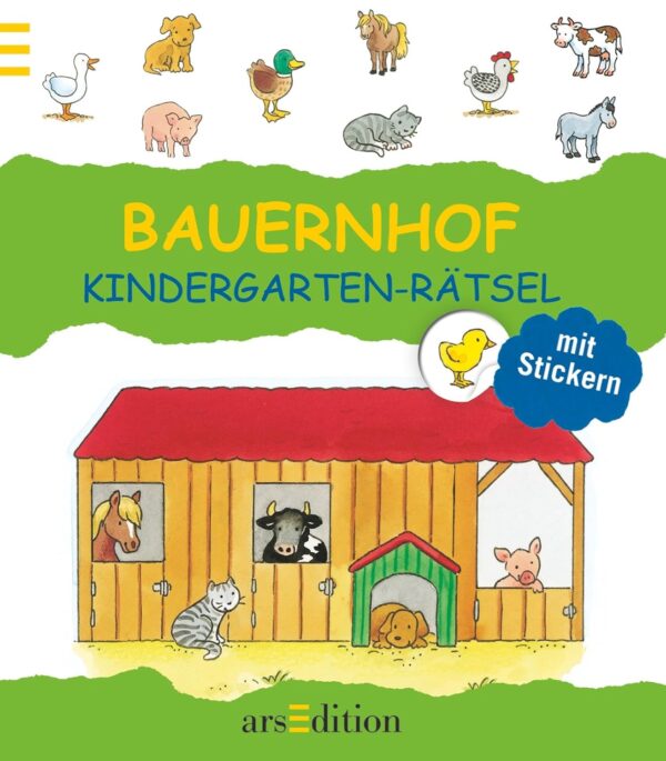 Kindergarten-Rätsel Bauernhof