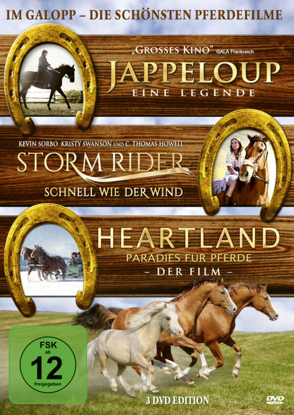 Im Galopp - Die schönsten Pferdefilme (3 DVDs)