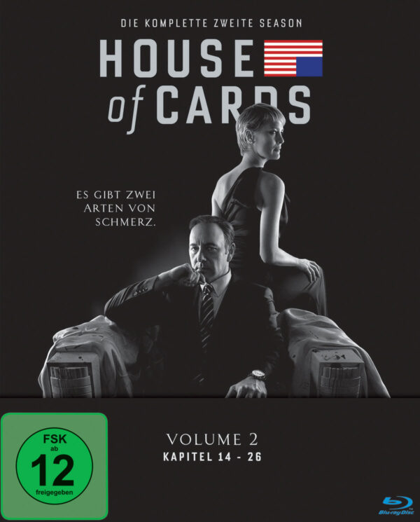 House of Cards - Die komplette zweite Season (4 Discs)