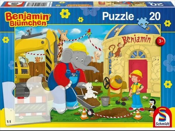 Benjamin Blümchen Auf der Baustelle, Puzzle