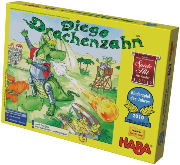 Diego Drachenzahn - Kinderspiel des Jahres 2010