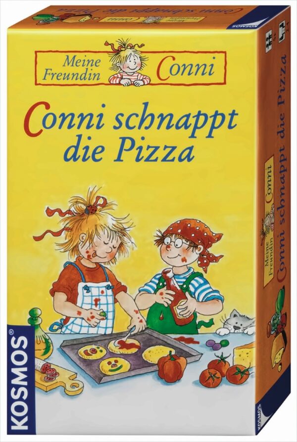 Conni schnappt die Pizza