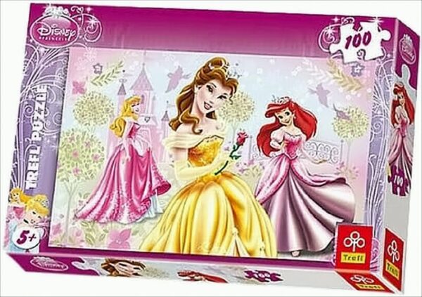 Puzzle 100 Zgrane Trio Disney Princess