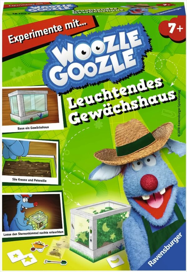 Ravensburger 18150 6 Woozle Goozle, Leuchtendes Gewächshaus