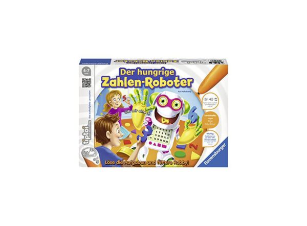 tiptoi Spiel: Der hungrige Zahlen-Roboter