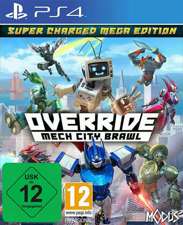 Override: Mech City Brawl PS-4 S.C. Super Charged Mega Edition