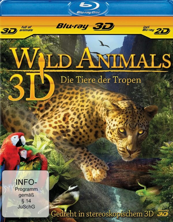 Wild Animals - Die Tiere der Tropen (Blu-ray 3D)