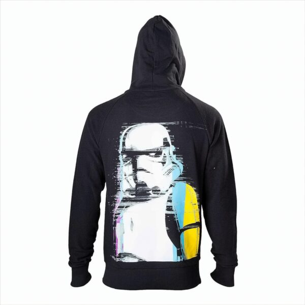 Star Wars Hoodie Logo Stormtrooper M schwarz