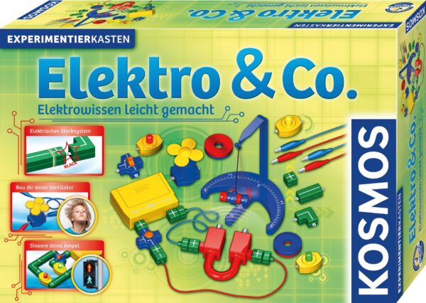 Elektro & Co. Elektrowissen leicht gemacht, Experimente zu Stromkreis, Ampel, Ventilator etc.