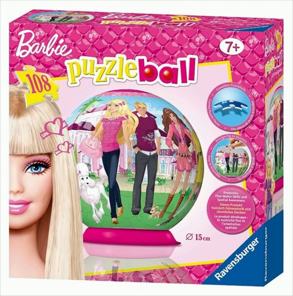 Barbie: Barbies Welt 108 Teile puzzleball