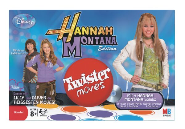 Twister Moves Hannah Montana inkl. 2 CDs