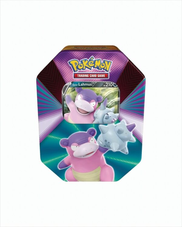 Pokemon Spring Tin-Box 2 Galar-Lahmus-V Deutsche Ausgabe