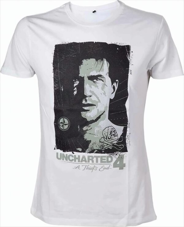 Uncharted 4 - Drake Compas Men's T-Shirt Größe L